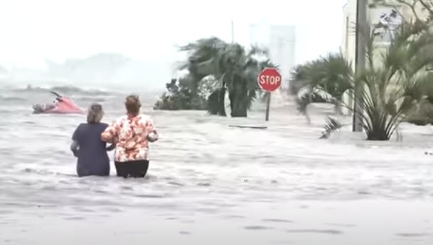 flooded streets